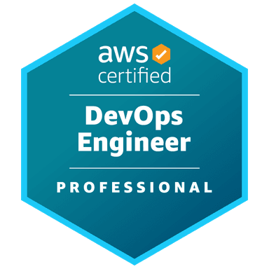 AWS Certified DevOps Engineer – Professional certification badge