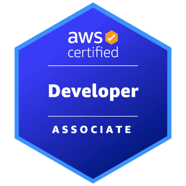 AWS Certified Developer – Associate certification badge
